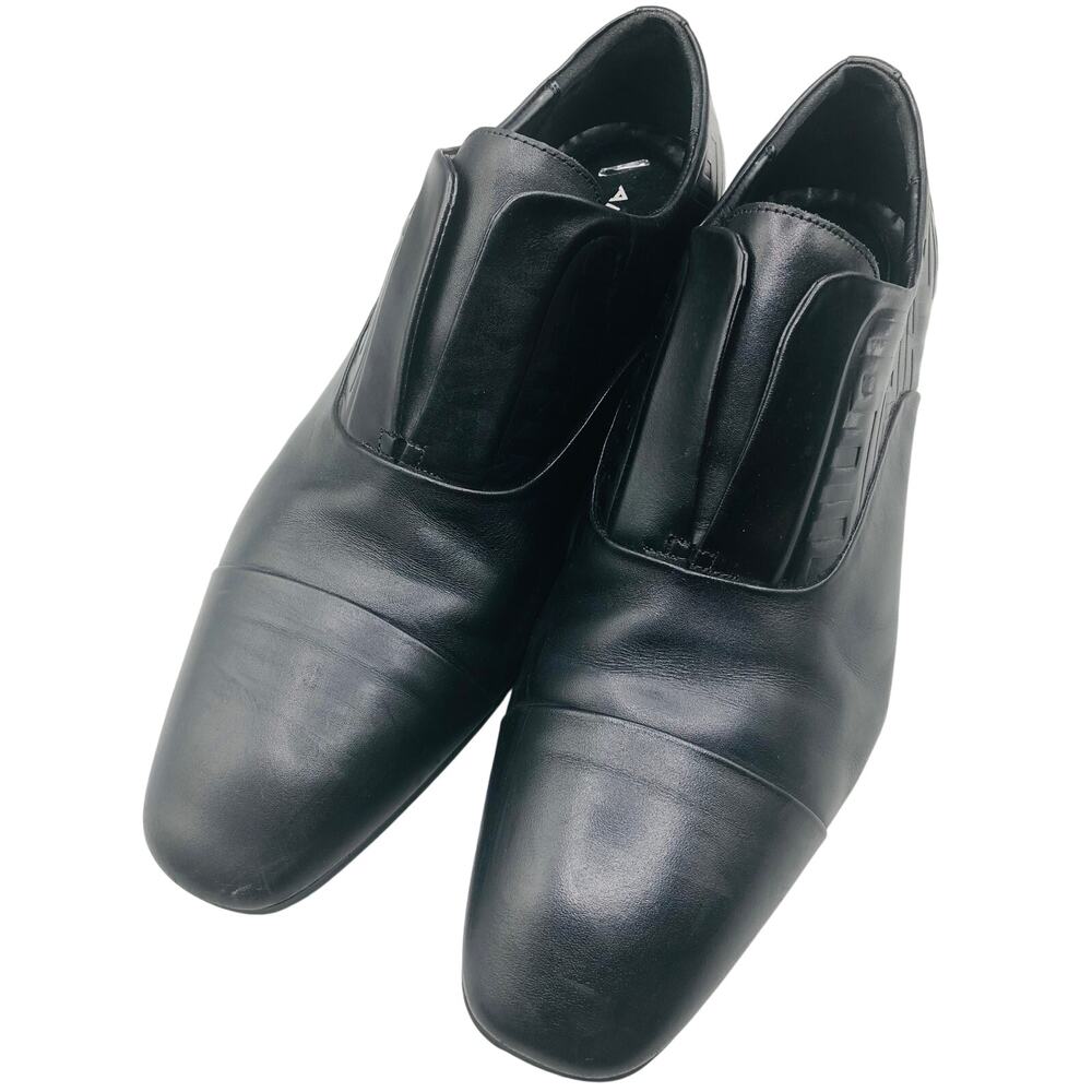 Aldo Valenti Open black Men's Loafers Meen's SZ 12